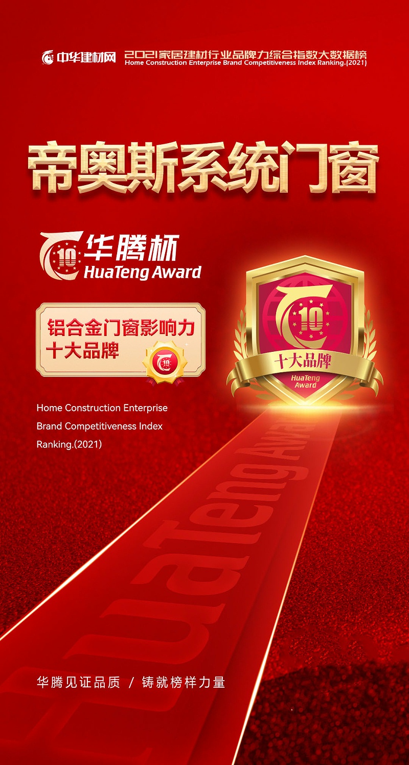 铝合金门窗十大品牌