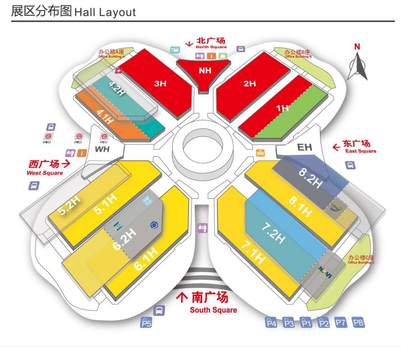 （上海）国际工程改性塑料新材料展位图