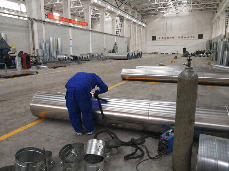 大世界焊接风管加工定制 大世界焊接风管加工定制