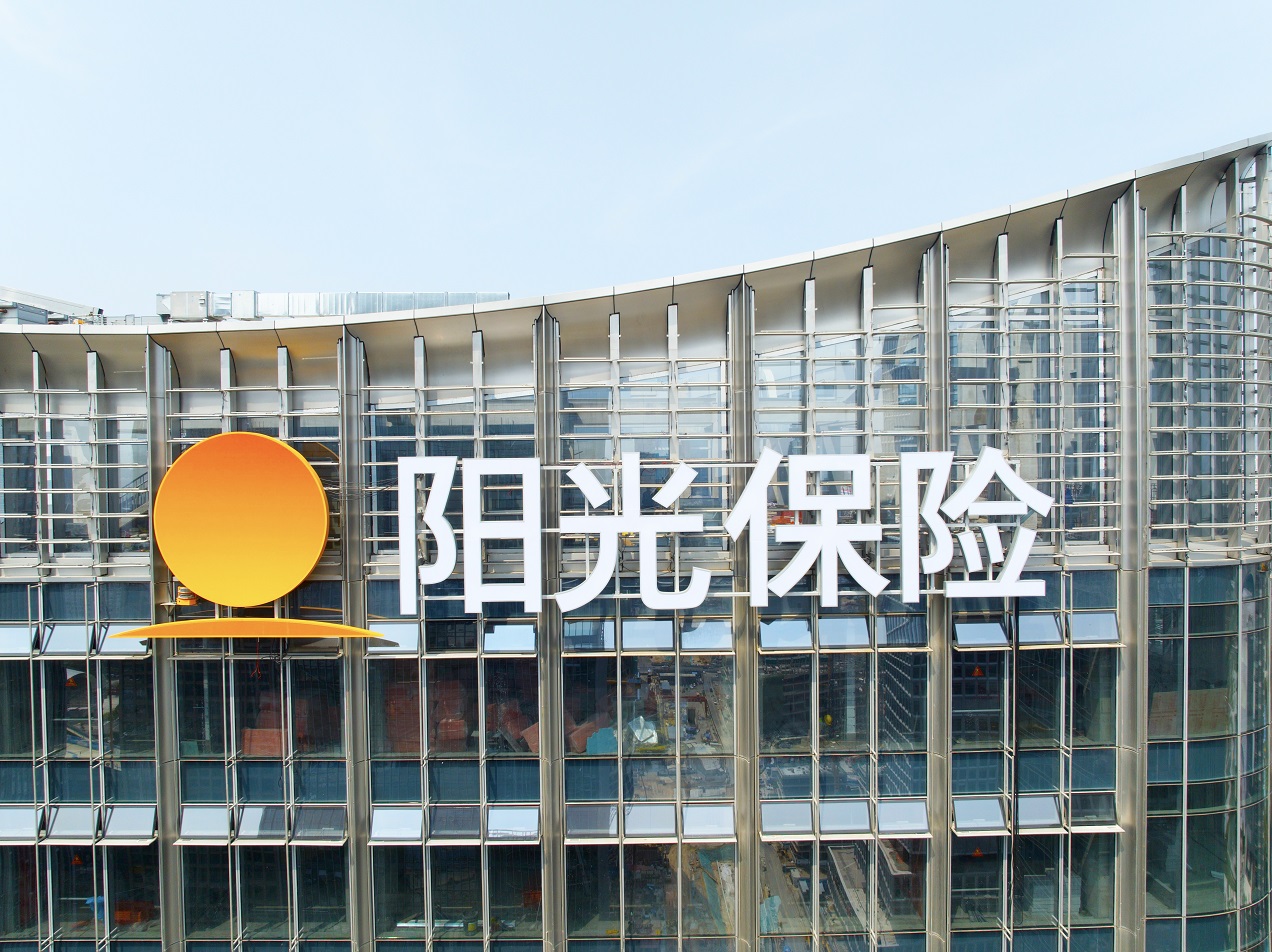 幕墙发光字工程案例
