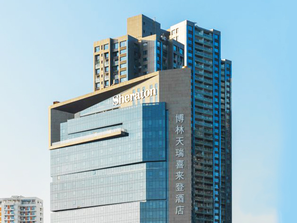 幕墙发光字工程案例
