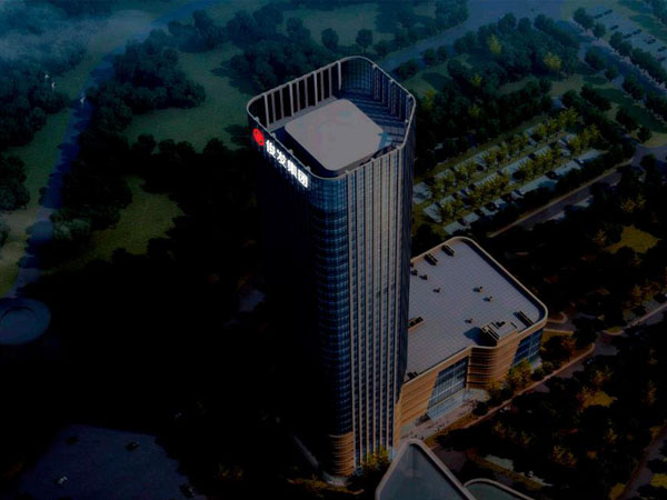 幕墙发光字工程案例