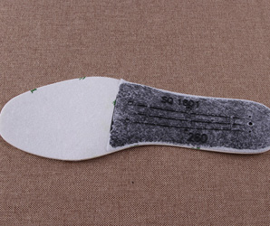 灰色针刺无纺布应用于鞋垫