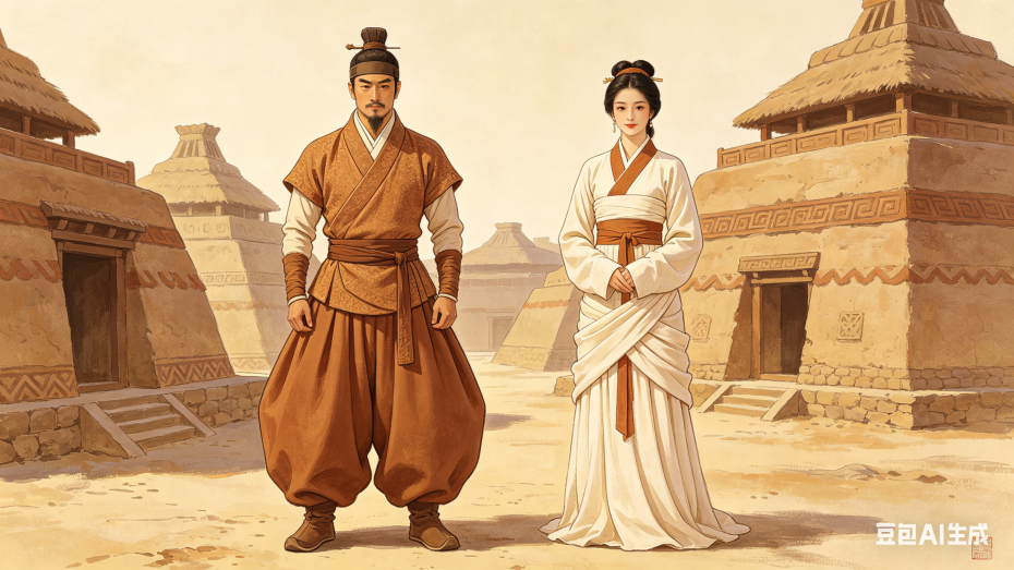各个历史阶段朝鲜族服装服饰 (1)