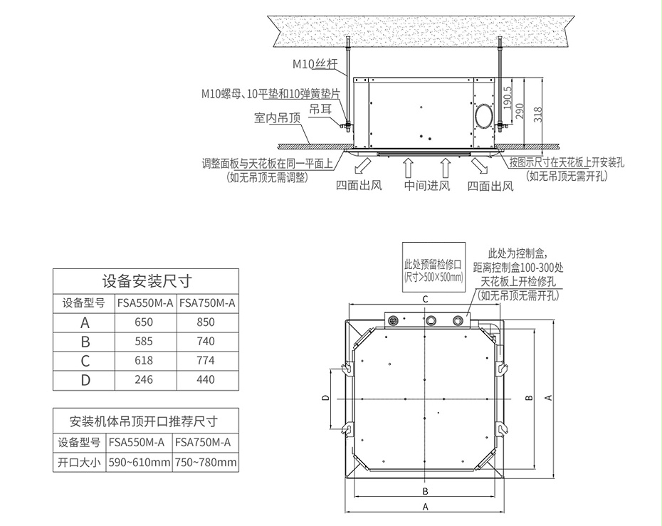 天花空氣凈化器