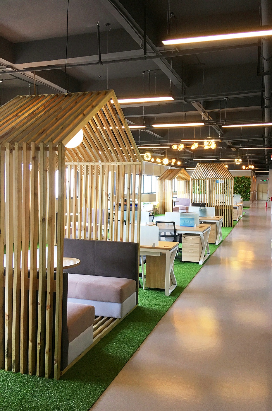 深圳科技办公室装修实景图