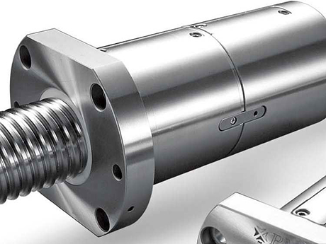 银泰PMI精密端盖式滚珠丝杆图片