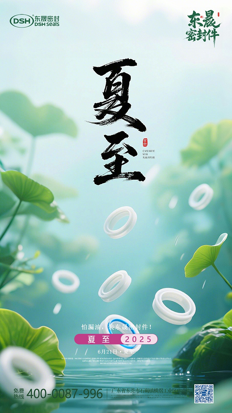 夏至節(jié)氣2025年6月21日二十四節(jié)氣-東晟密封件