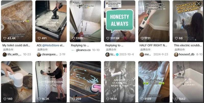 用过电动牙刷！用过电动清洁刷么？海外清洁赛道再出爆款，日售千单