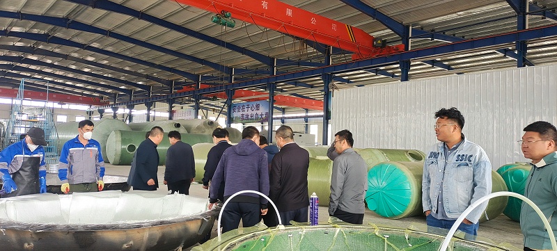 热烈欢迎甘肃省河北商会的领导莅临公司厂区