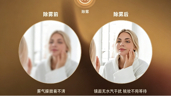 生成圆形浴室镜详情