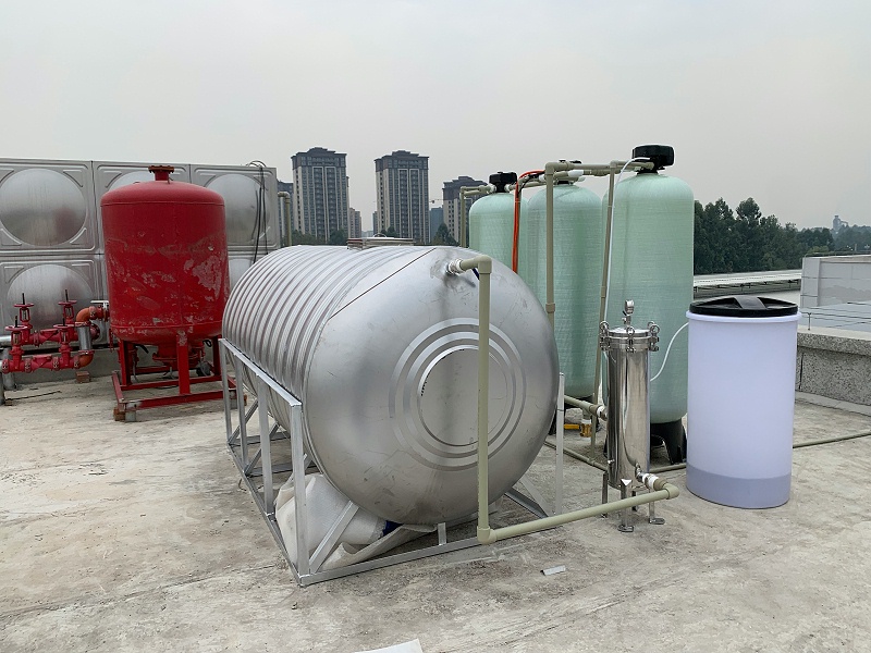 地下水处理设备安装完毕 地下水处理设备安装完毕