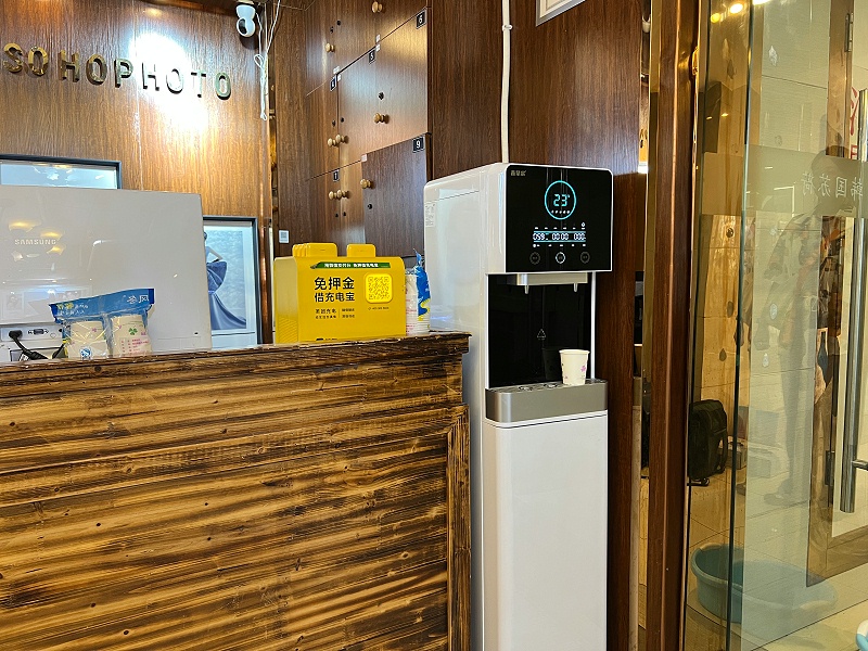 直饮水机租赁完工图 直饮水机租赁完工图