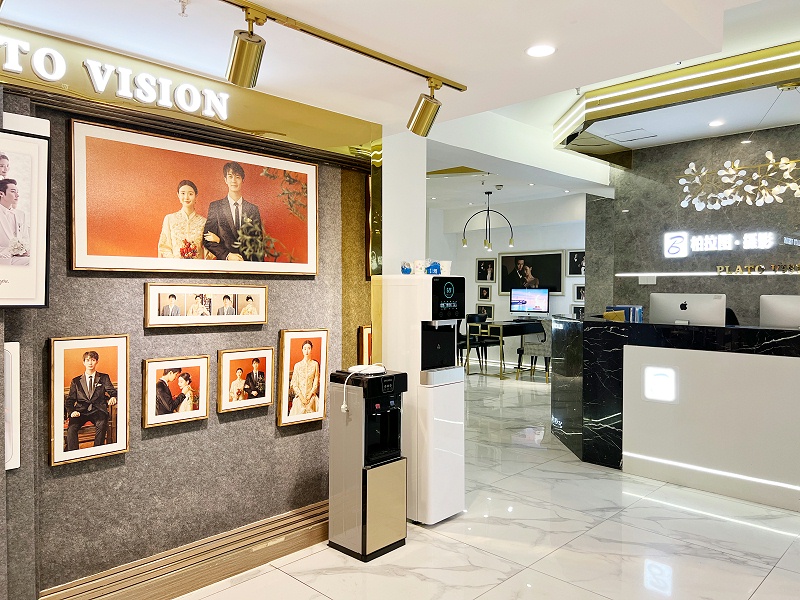 直饮水机租赁完工图