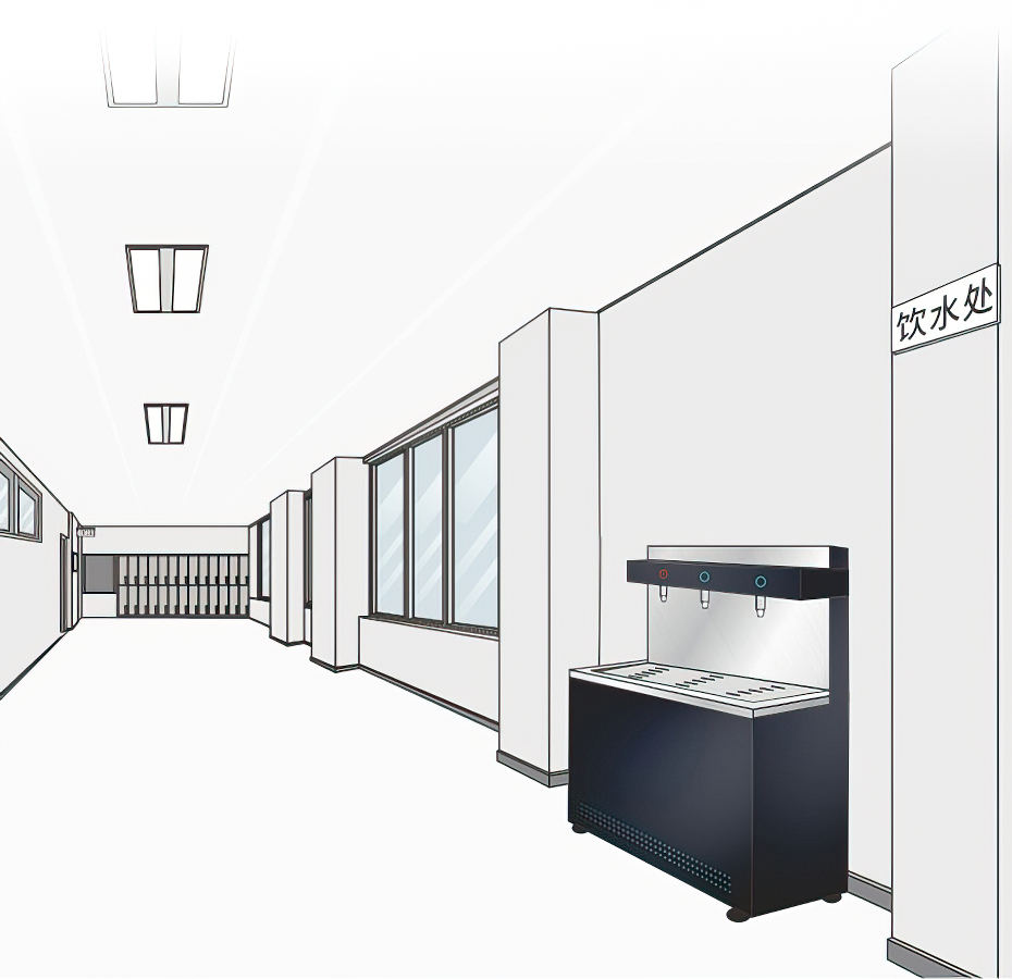 公共直饮水台 公共直饮水台