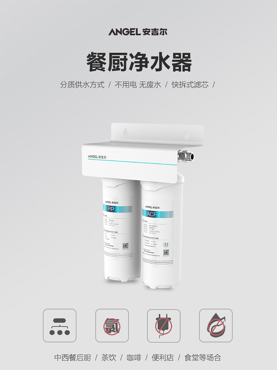 安吉尔 商用餐厨净水机J2931-CS300