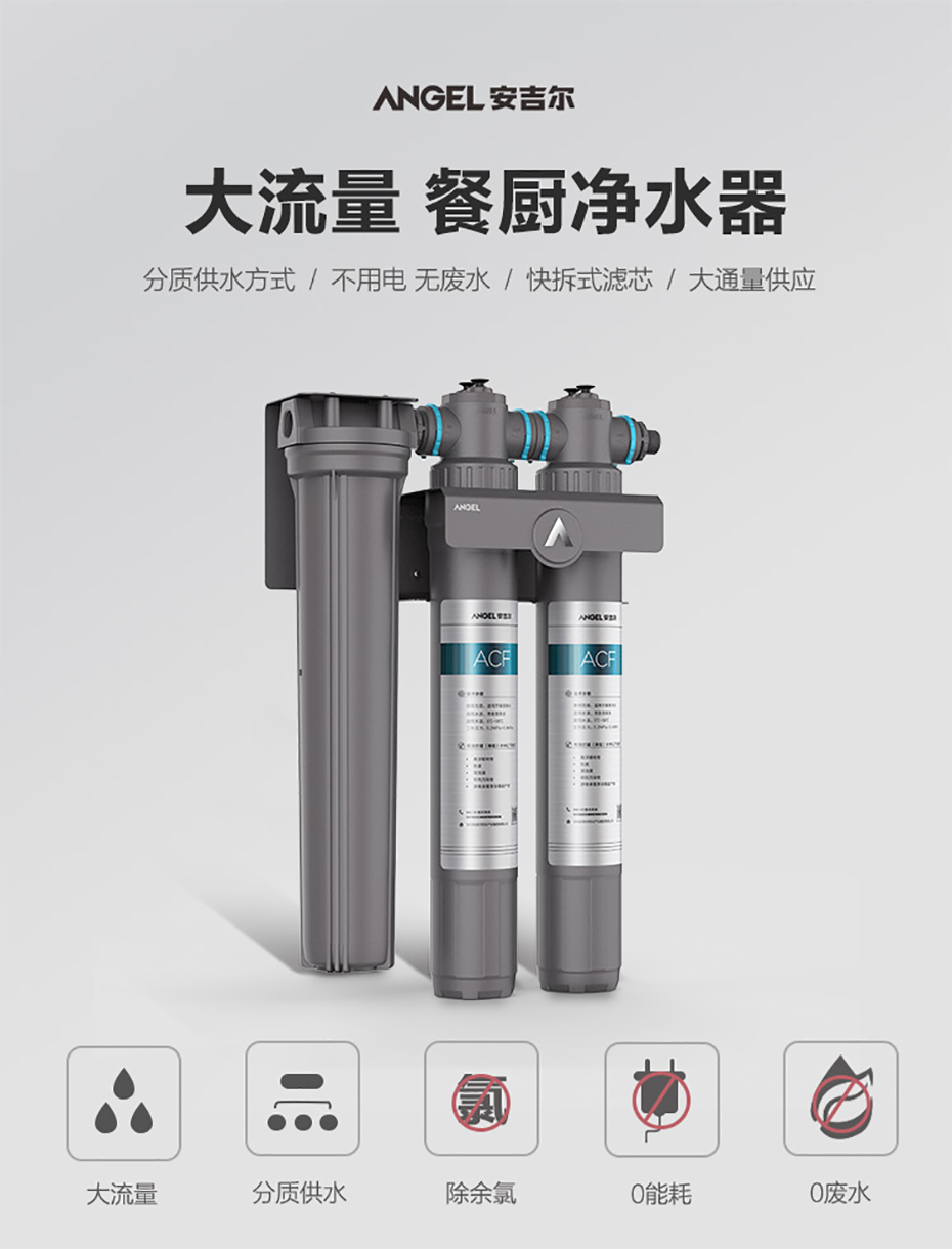 安吉尔 商用餐厨净水器J2810-CS800