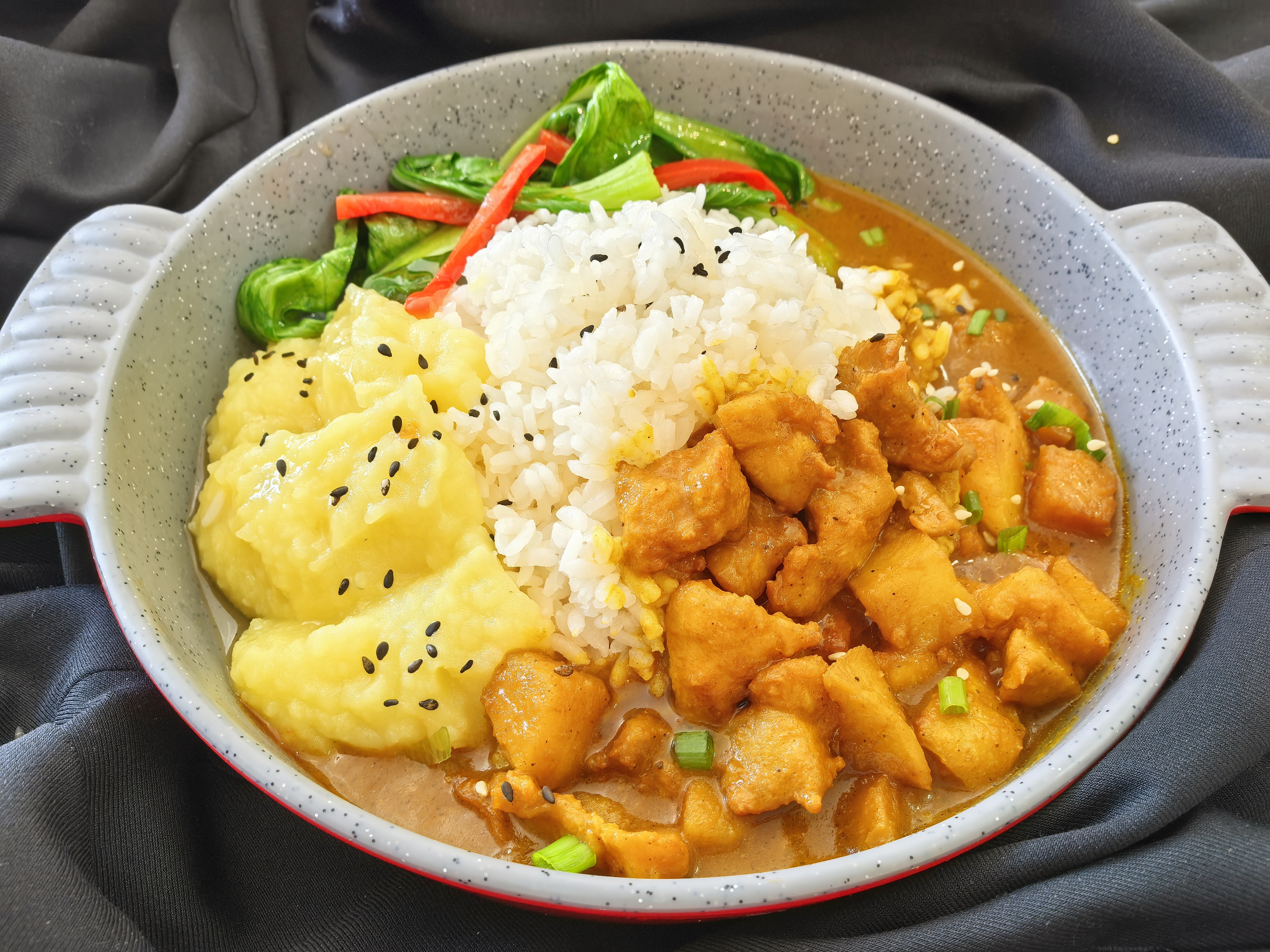 3-香甜咖喱土豆泥拌饭