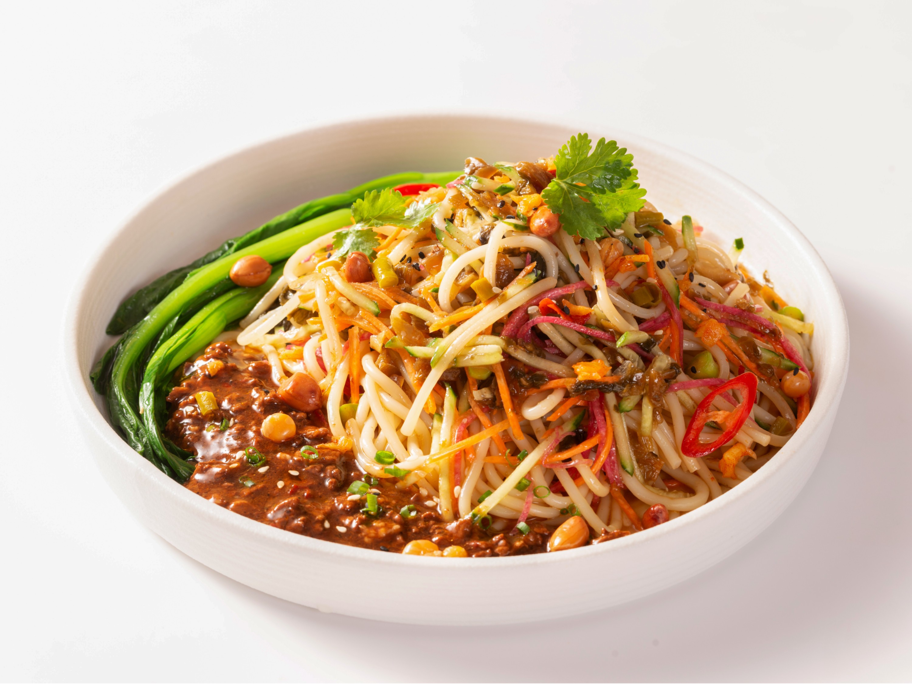 藤椒酸菜肉末拌粉 藤椒酸菜肉末拌粉