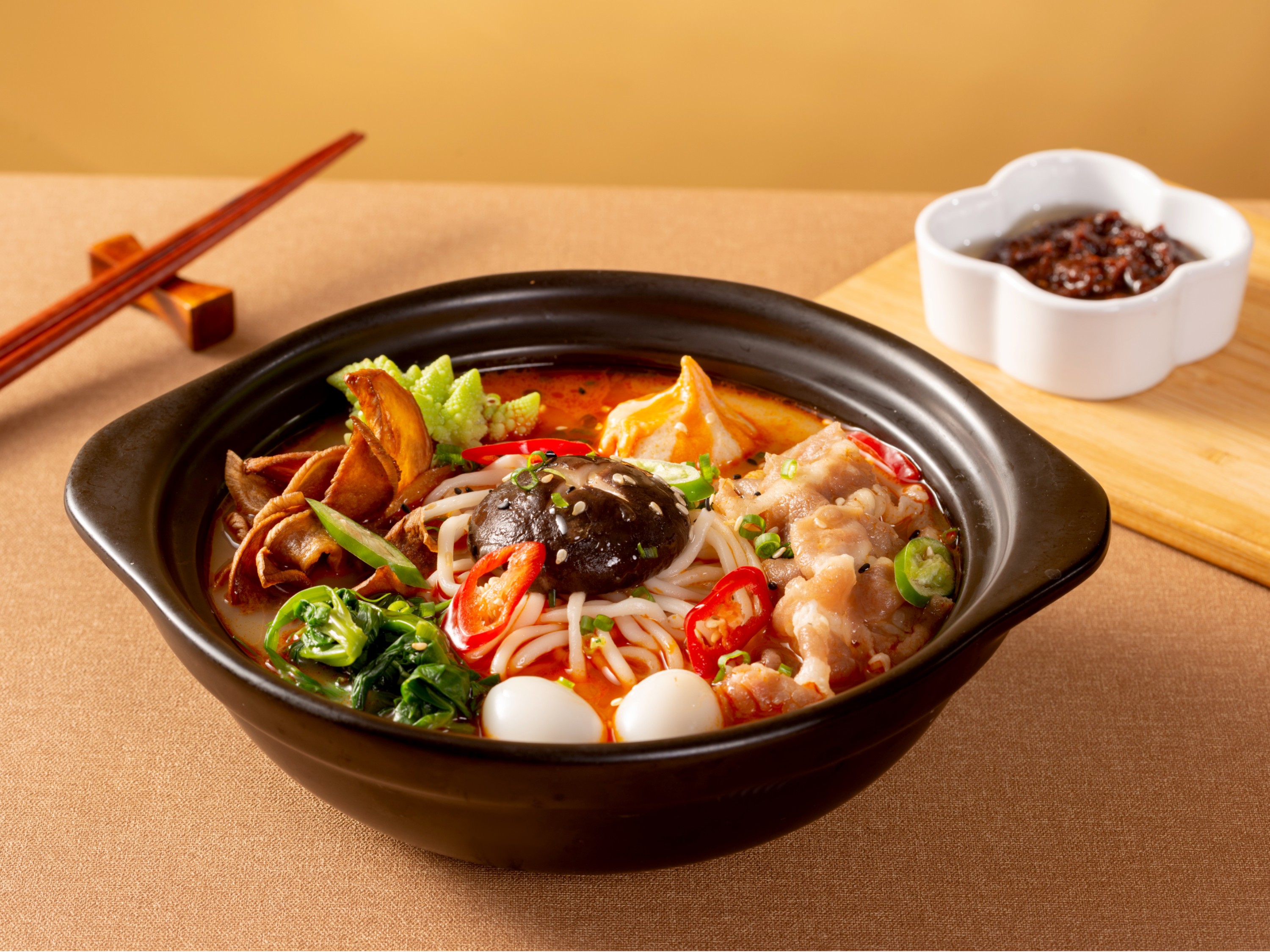 麻辣风味砂锅