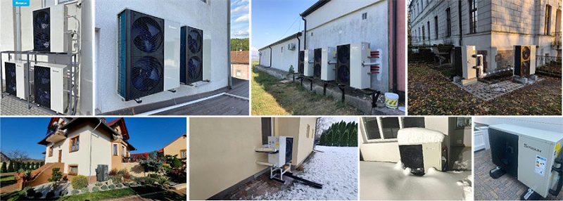 空气能采暖、制冷、热水组合