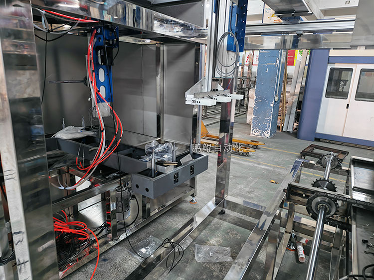 铜棒自动抓取烘烤隧道炉1