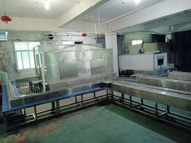 鞋材喷涂流水线